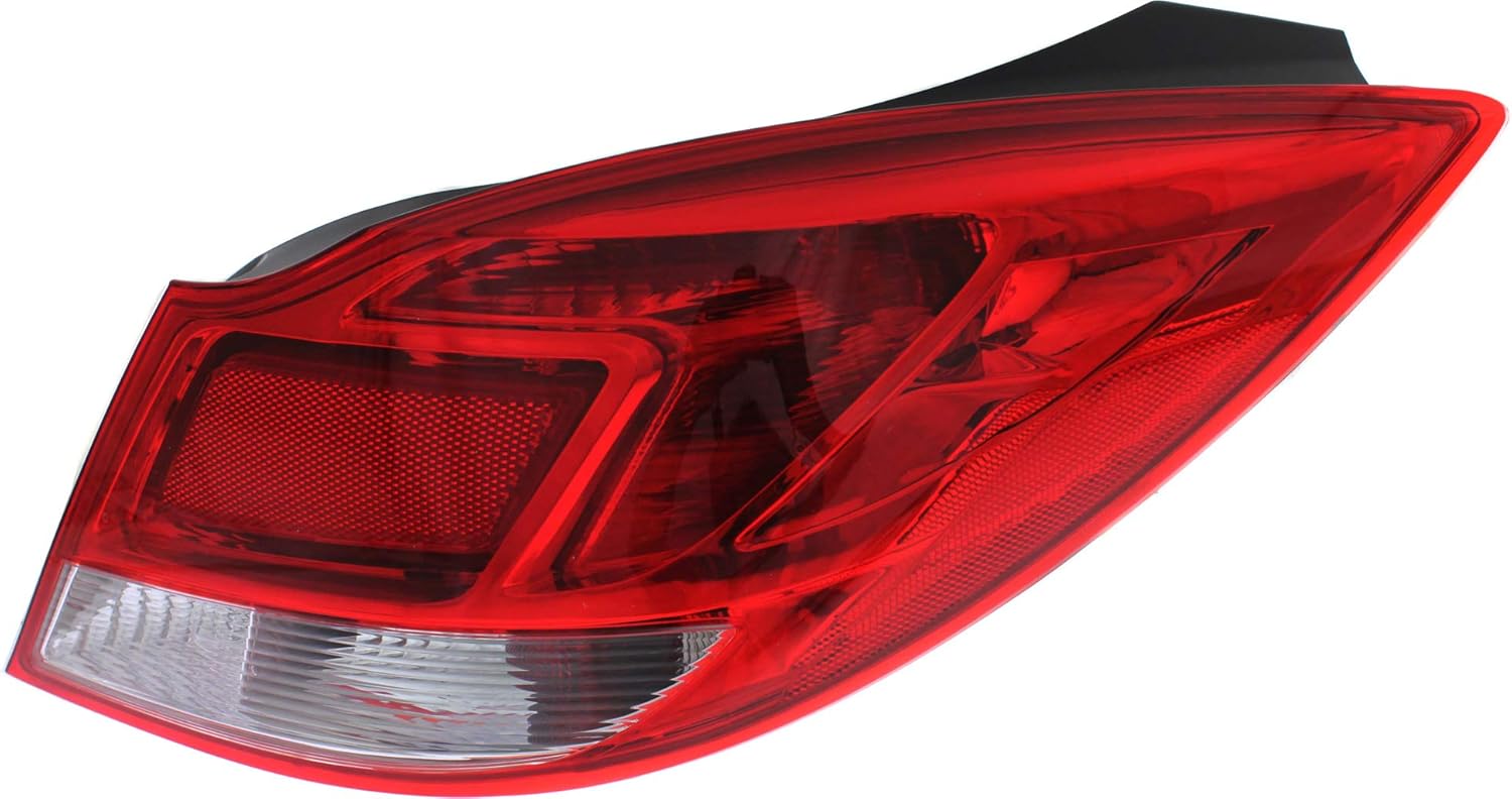 Amazon Com Tail Light Assembly Compatible With 2011 2013 Buick Regal Outer Passenger Side Automotive