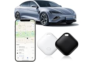 FEGERMAN 2 Pack GPS Vehicle Tracker, Hidden Vehicle Tracker, No Subscription and Monthly Fees and SIM Card Required, Tracker with Sound, Works with Find My, Suitable for Children, Pets, Vehicles (iOS only)