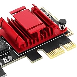 Euqvos 2.5Gb Network Card PCIe Realtek RTL8125B