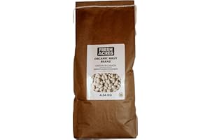Organic Navy Beans Canadian Grown Bulk Dry 4.54 Kg (10 lb) Fresh Acres
