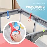 Kidoola Baby Playpen 150x180cm with Mesh Walls & Balls view 5