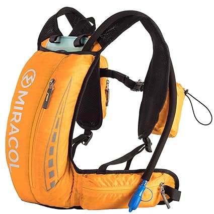 Miracol Hydration Vest Backpack With 2l Bpa Free Bladder Keeps Liquid Cool Up To 4 Hours Lightweight Pack For Running Hiking Camping Cycling