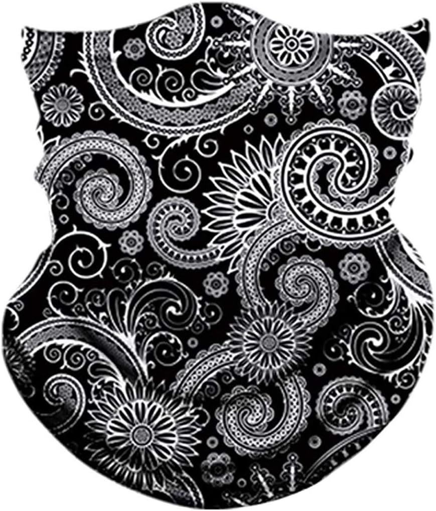 Mwzzpenpenpen 3 PC Unisex Seamless Bandana Rave Headband Breathable Scarf Elegant Neckwarmer Riding Headwrap