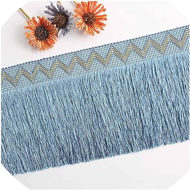 Amazon Com Tassels 12 Meters 20cm Long Braid Velvet Lace Tassel