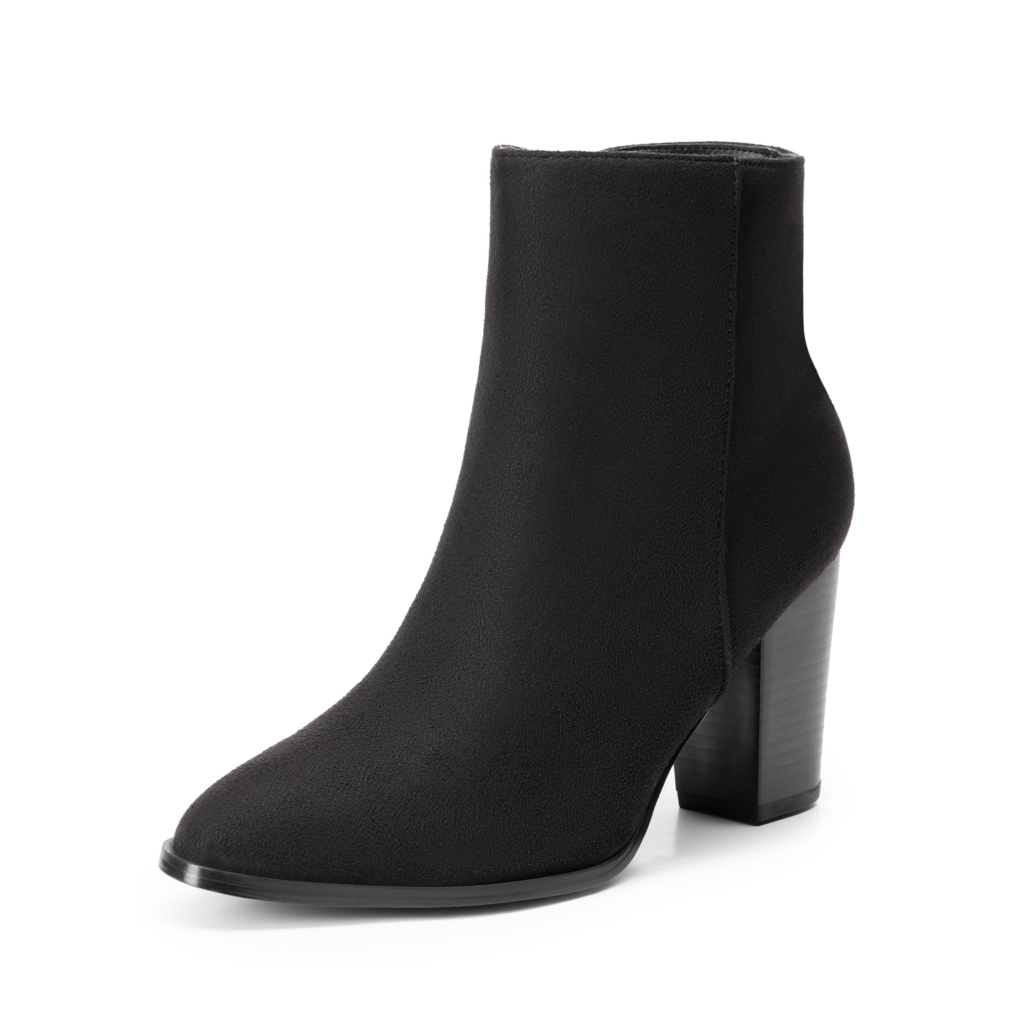 DREAM PAIRS Women's Ankle Boots Chunky Block Heel