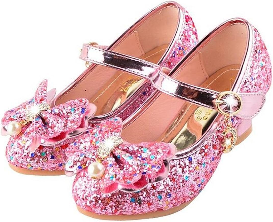 girls pink party shoes