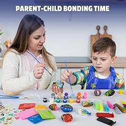 EPUMP Rock Painting Arts and Crafts for Kids Ages