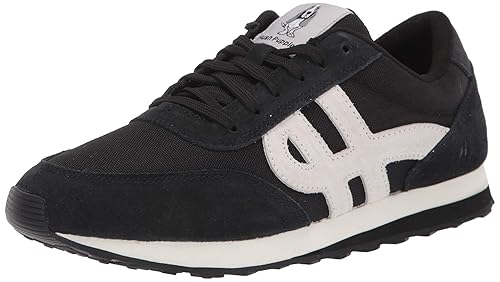 Hush Puppies mens Seventy8 Sneaker, Black Suede, US in Kenya