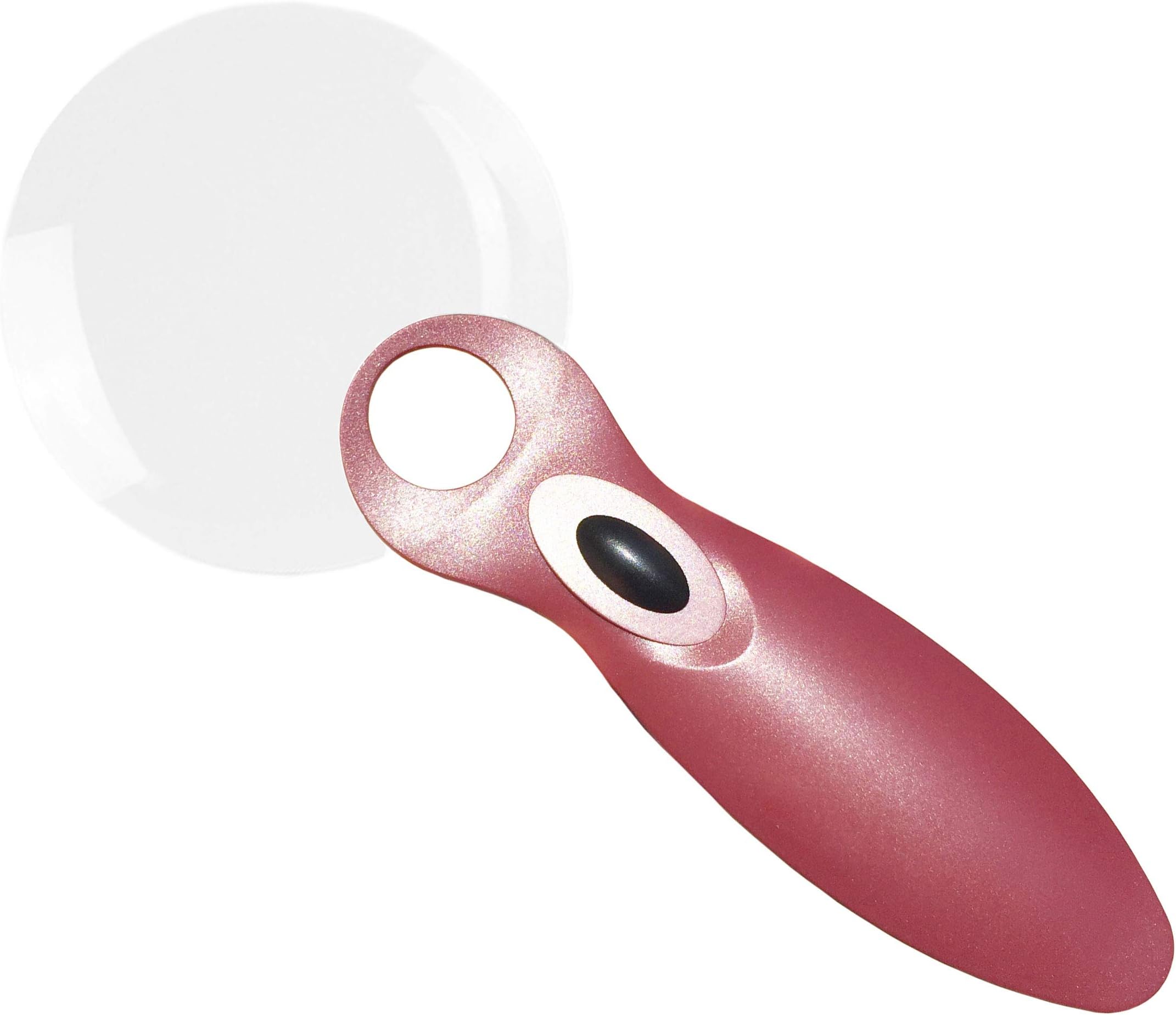 XYhdlql Rimless Aspheric Magnifying Glass with Light, 3X 6X Lighted Handheld Magnifier for Reading Books,Illuminated Lited LED Magnifying Lens for Kids Science Seniors Low Vision Macular Degeneration