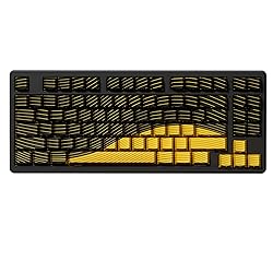 GMKWTL XVX Topograph Shine Through Keycaps Side