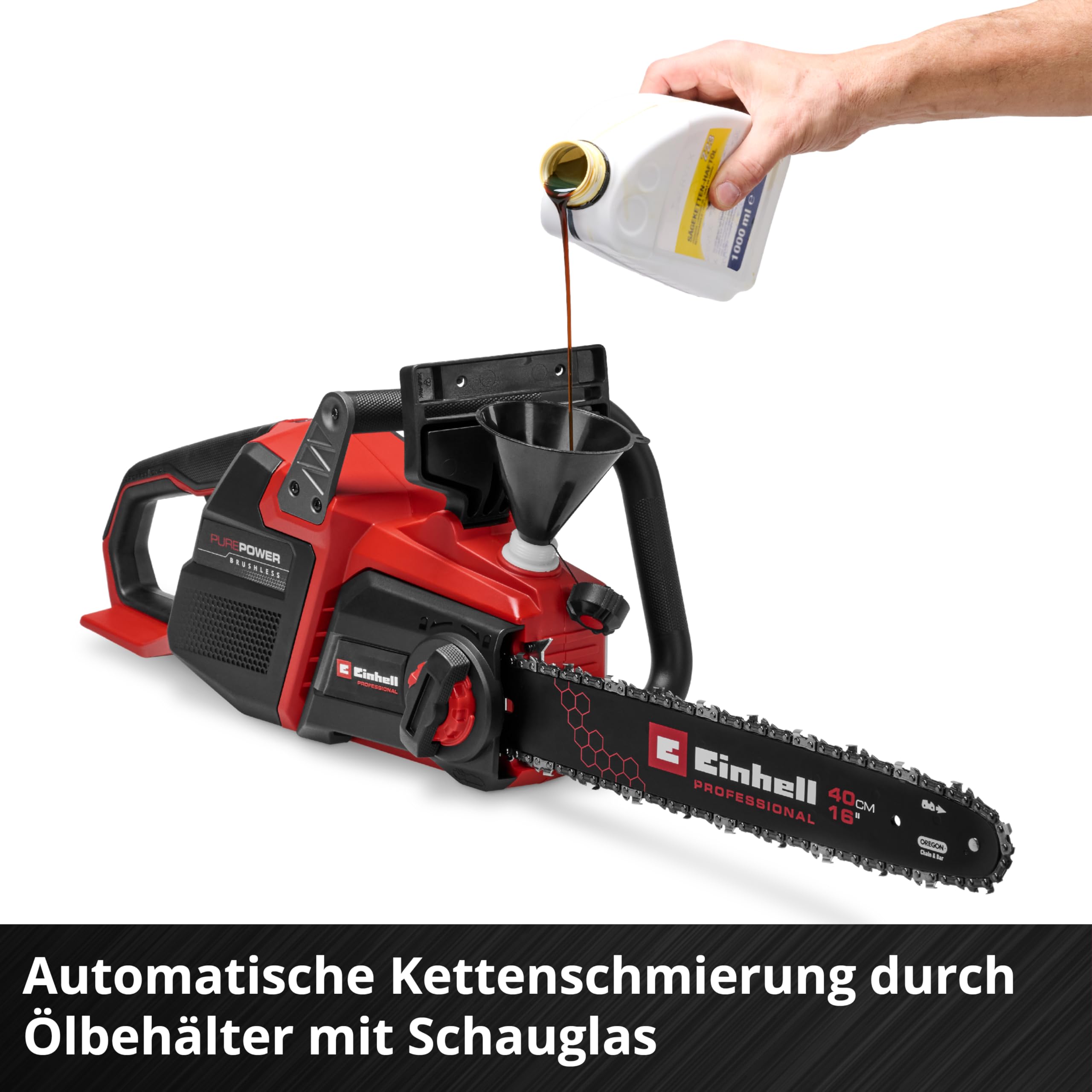 Einhell Professional Akku-Kettensäge GP-LC 36/40 Li BL-Solo 8