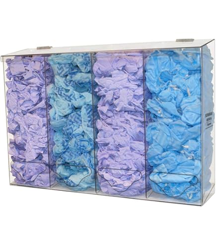 thumbnail image 2 of Bulk Dispenser Double Tall 2-Compartment Plastic With Lid BP-012 2 of 10