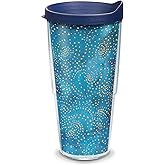 Tervis Yao Cheng - Celestial Made in USA Double Walled Insulated Tumbler Travel Cup Keeps Drinks Cold & Hot, 24oz, Classic