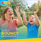 SOL 40pk Small Bouncy Balls 1.8cm Rubber Kids Party Bags view 4