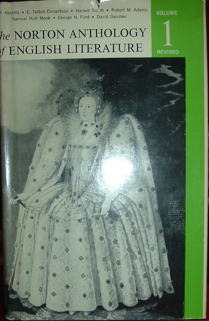 The Norton Anthology Of English Literature Volume 1 Revised - 