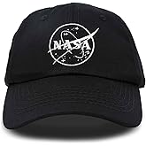 DALIX NASA Embroidered Mens Womens Cotton Dad Hat Baseball Cap Adjustable