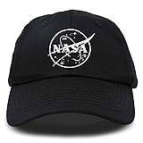 DALIX NASA Embroidered Mens Womens Cotton Dad Hat