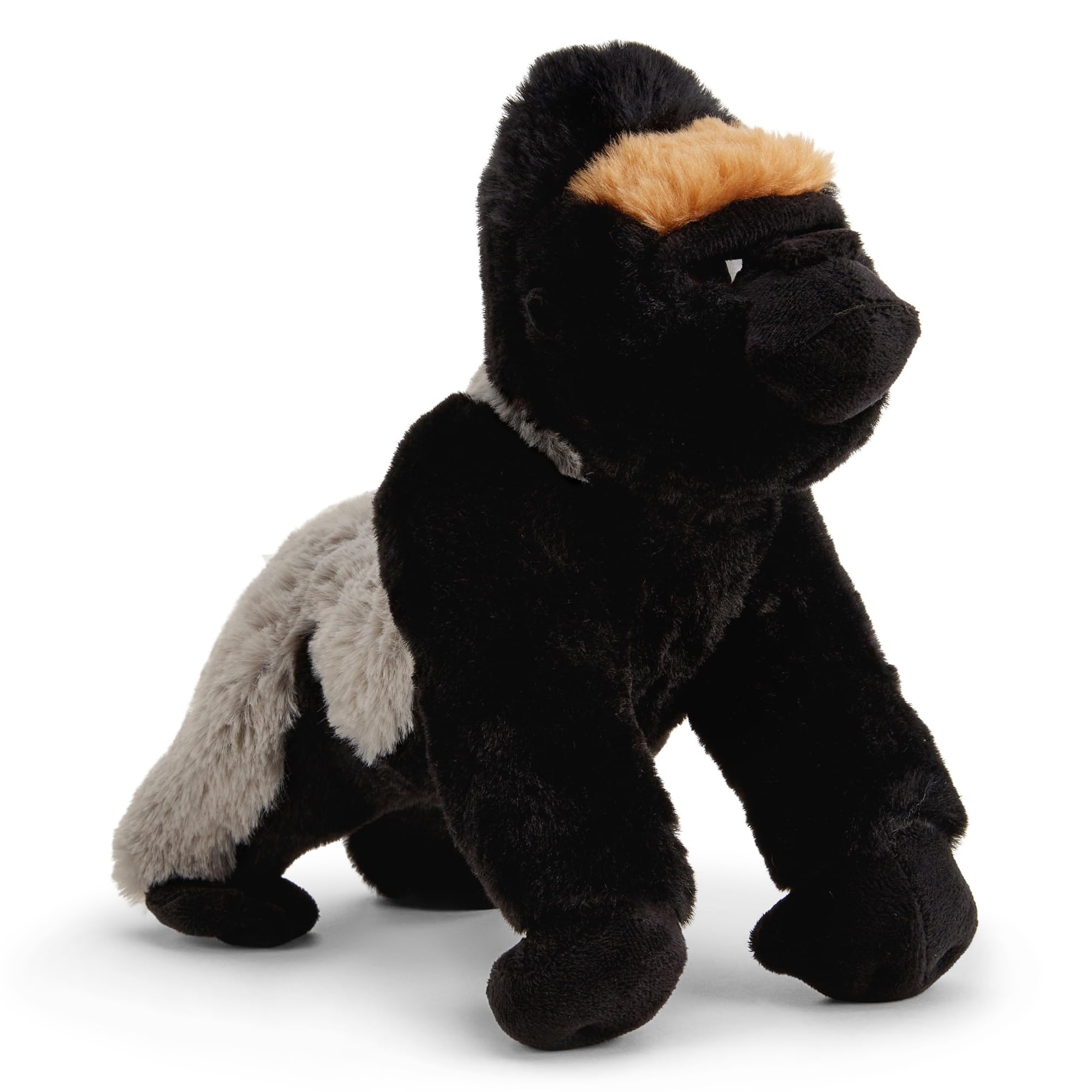 Zappi Co Noah the Silverback Gorilla Plush Toy (22cm) Mighty Primate Pal - Soft, Cuddly, 100% Recycled - Gentle Giant Friend — image 1