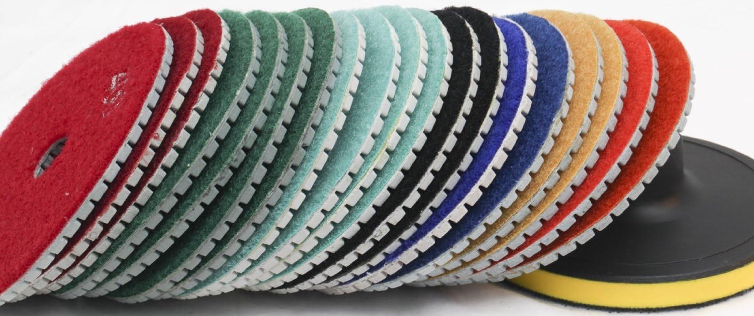 How To Polish Marble Floor With Only 3 Step Tripad Polishing Pads Youtube