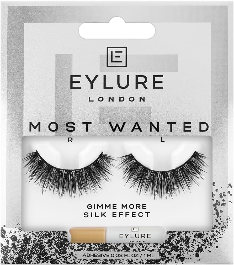 Eylure Most Wanted Gimme More Lashes Full Volume Reusable Latex Free Glue