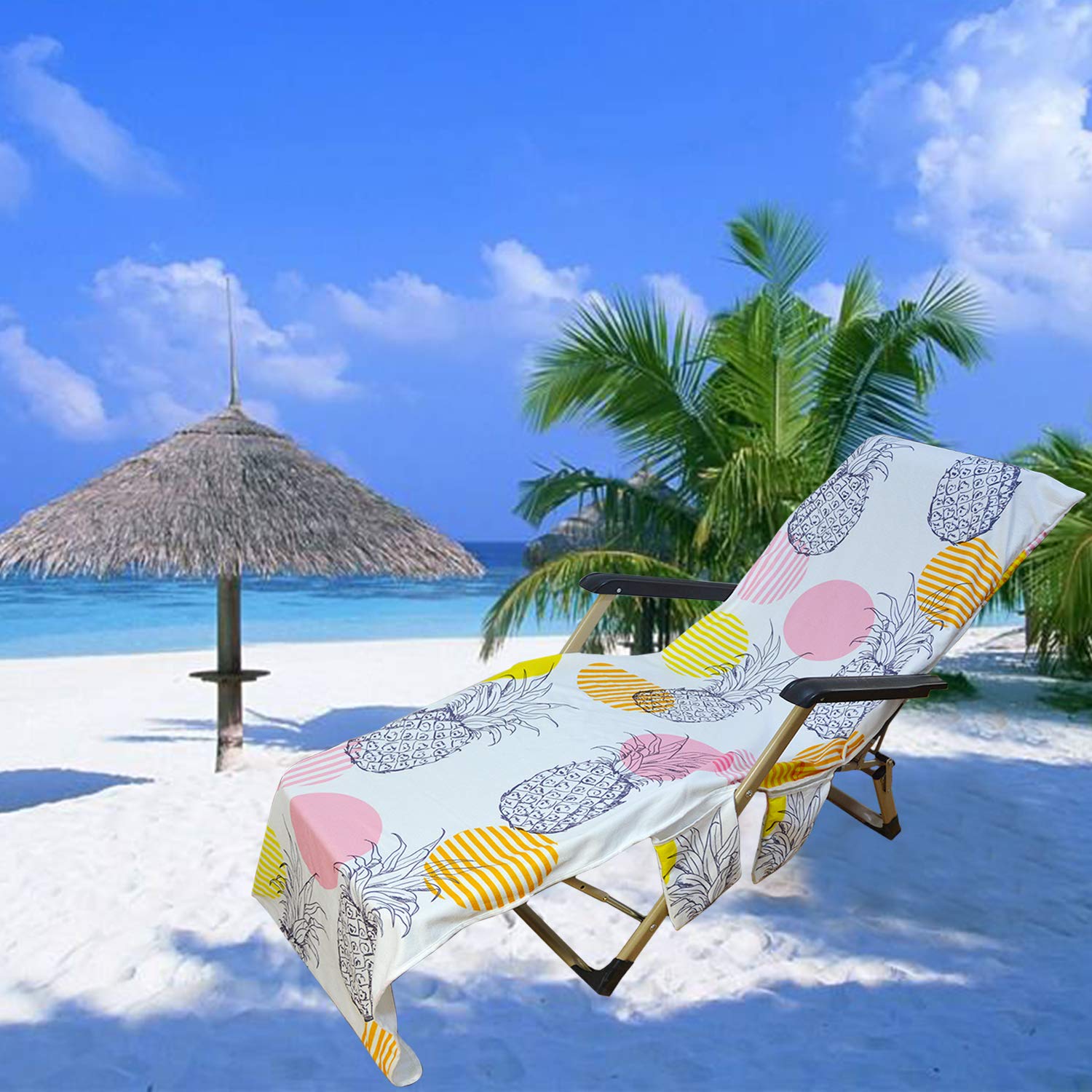 Microfiber Towel Beach Towel Chair Cover FANSU Portable Pool Beach