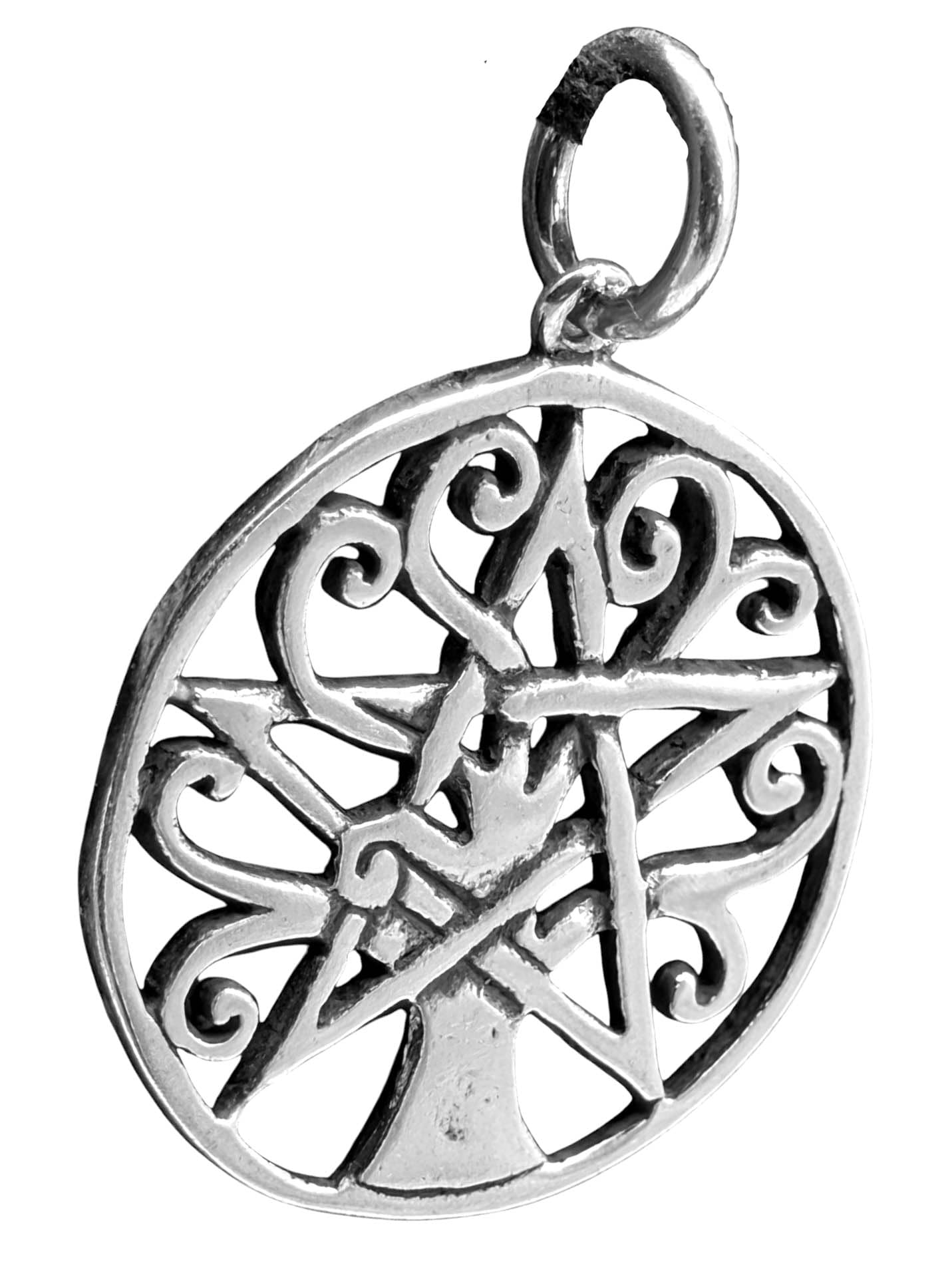 Life tree pendant 925 sterling silver No. 166