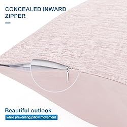 HOMFINE Cooling Pillowcases Standard Size - Double