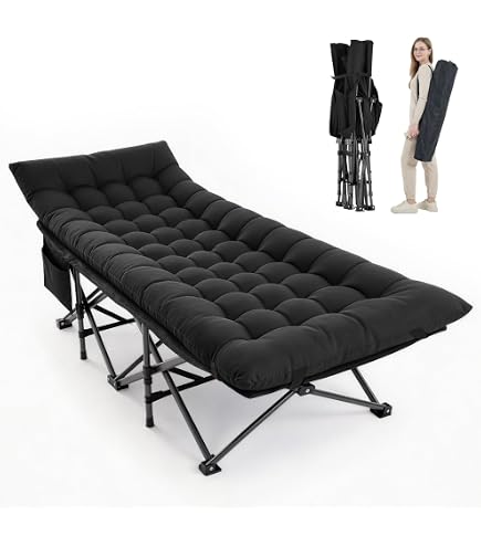 Amazon.com: NEWBULIG Camping Cots for Adults, Foldable Bed
