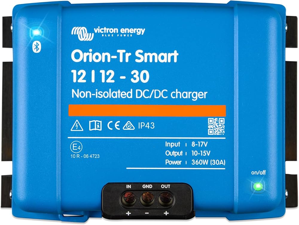 Victron Energy Orion-Tr Smart DC-DC Charger 12V 30A Bluetooth
