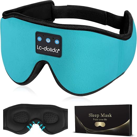 LC-dolida Sleep Headphones Bluetooth Sleep Mask
