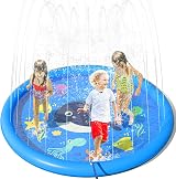 Peradix Sprinklers Pad 170cm Splash Pad Water Play Mat Garden Outdoor view 1