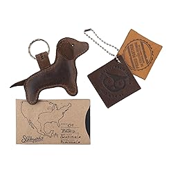 Hide & Drink, Dog Shaped Keychain, Dachshund