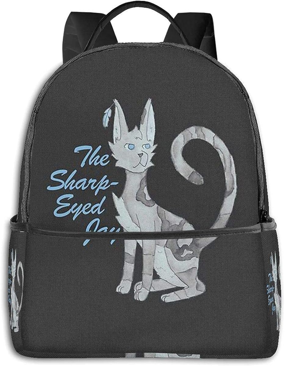 KOTOVISA The Sharp Eyed Jay Warrior Cats Jayfeather Rucksack Unisex