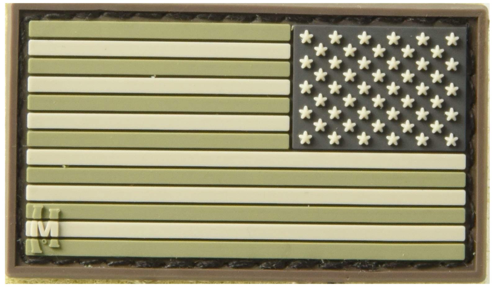 Maxpedition Gear Reverse USA Flag Patch Small, Arid, 2 x 1-Inch