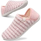 Spesoul Fuzzy House Slippers for Women Men Indoor Closed Back Lightweight Cozy Faux Furry Lining Barefoot House Shoes Slipper Socks for Bedroom Home Office Yoga Outdoor Walking Shoes