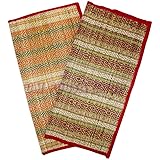 Kusha Aasan Natural Darva Aasan Kusha Aasan For Dhyanam & Mantra Jaap Kusha chakra meditation Aasan Set of 2