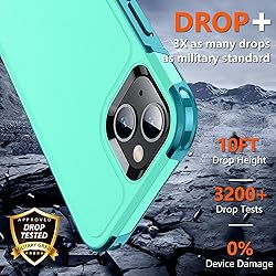 SPIDERCASE Designed for iPhone 13 Case/iPhone 14