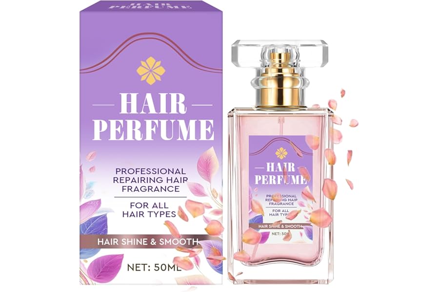 InstrumenteNrw Hair Perfume, Long-Lasting Hair Perfume Spray with Nourishing Oils for Women & Men, Frizz Control & Shine Enhancement, Alcohol-Free Scented Mist (50 ml)