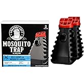 Grandpa Gus's Mosquito Trap and Outdoor Bug Killer for Outdoors, 2 Pack | Water-Activated Larvae Control for Home Backyard, Patio &amp; Garden, Up to 35 Days &amp; 1,500 Sq Ft Coverage Per Trap