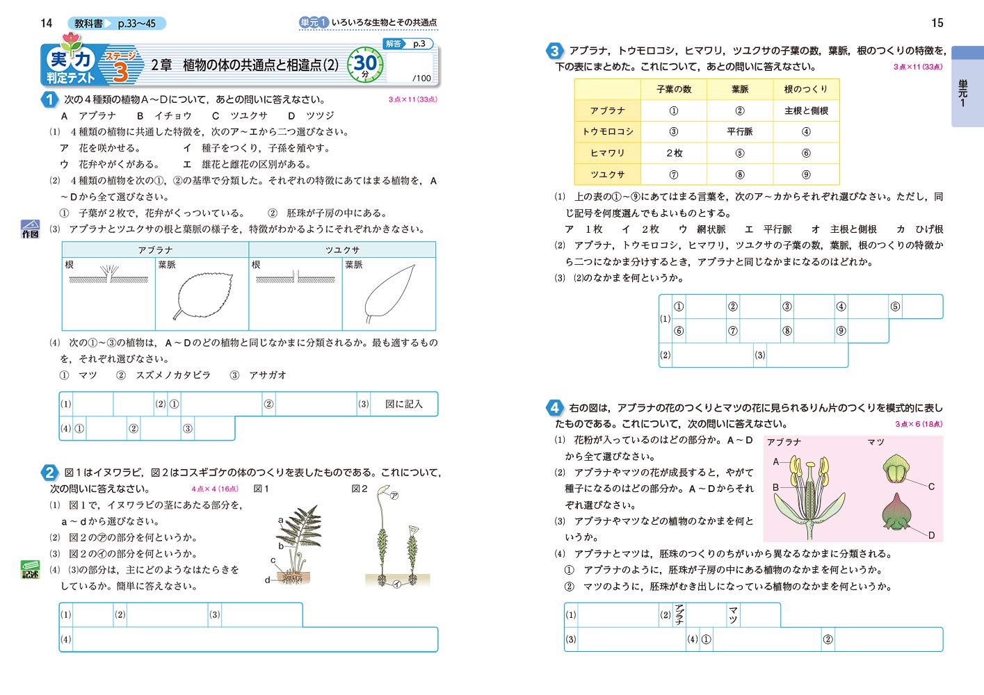 中学教科書ワーク 理科 1年 教育出版版 オールカラー 付録付き 文理 編集部 本 通販 Amazon