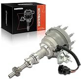 A-Premium Ignition Distributor with Cap and Rotor, V8 Engine, 3 Blades | Compatible with Ford F-150, F-250, F-350, F-100, Bronco, E-350 Econoline, Thunderbird &amp; Lincoln Continental &amp; Mercury Cougar