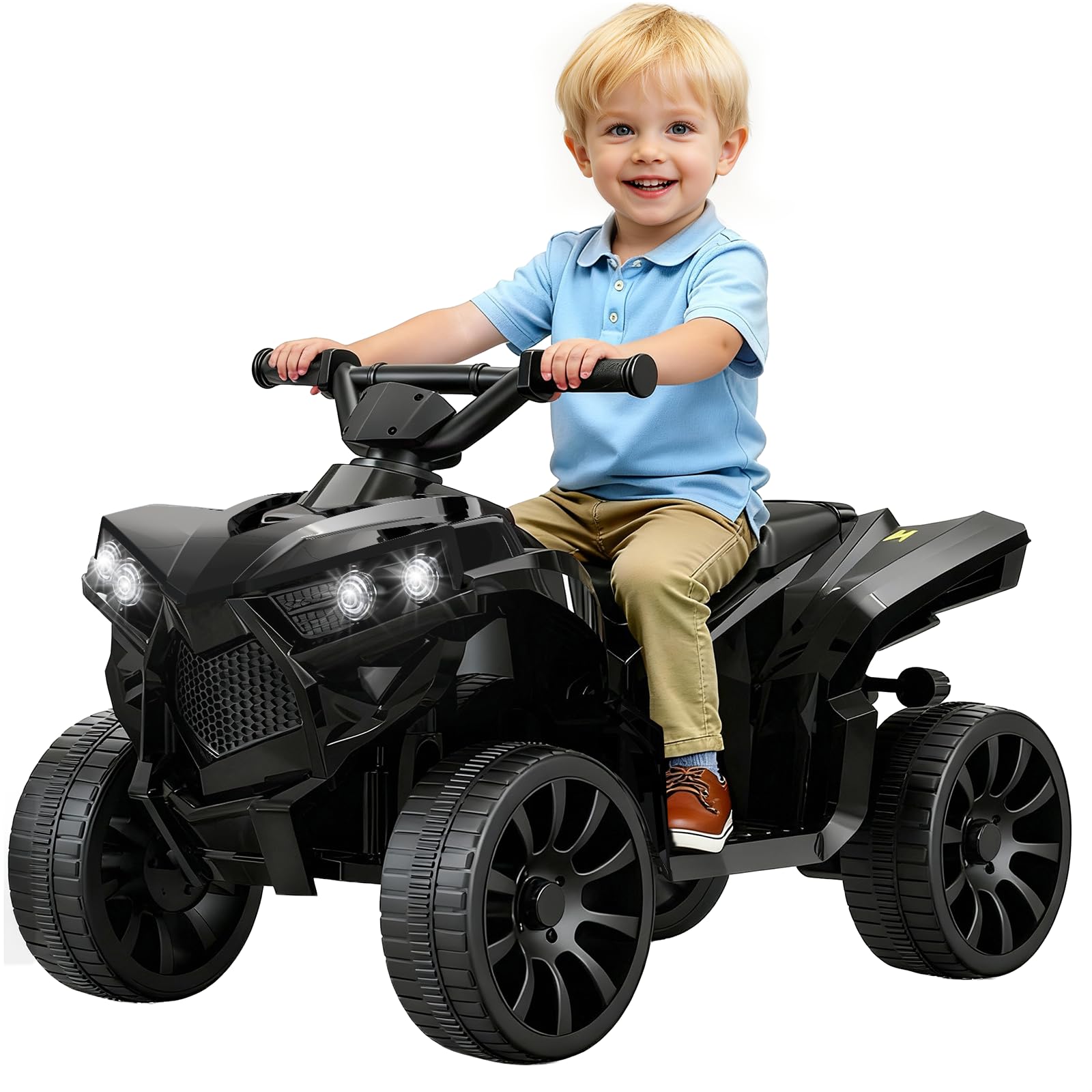 Photo 1 of ***STOCK PHOTO FOR REFERENCE ONLY***Ride on Toys for Toddlers 1.5-4, Kids ATV with Play Time Up to 70 Minutes, 4 Wheeler Quad Electric Car with Safe 1.8MPH Speed Driving, Quick Install Power Wheel Gift for Girls Boys.