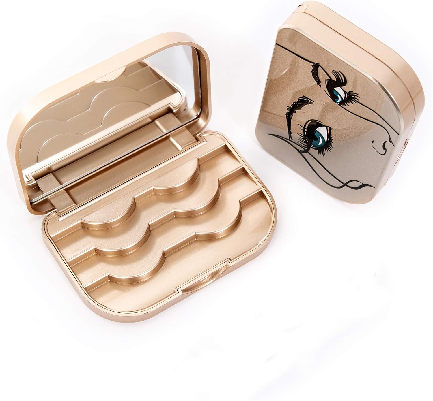 Eyelashes Storage Case Holder BoxFake Eyelash Packing Travel Storage
