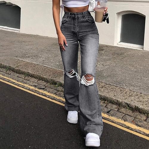 QXXKJDS Casual Women S Vintage Denim 
