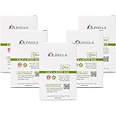 Olivella All Natural 100% Vigin Olive Oil Face & Body Soap, Original 5.29 oz (Pack of 5)5