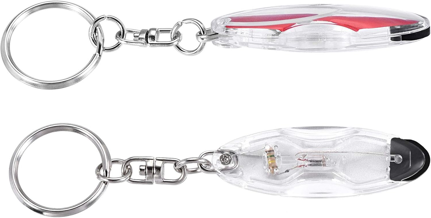 sourcing map Static Electricity Discharger Keychain, Human Body/Car