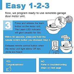 Garage Door Opener Remote, for Lift Master