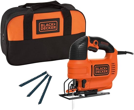 Black Decker Ks701pe3s Scie Sauteuse 520w Pendulaire Avec Sacoche Et 3 Lames Amazon Fr Bricolage
