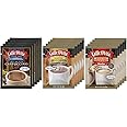 Caffe D'Vita Sugar Free Cappuccino Assortment (Hot Cocoa, French Vanilla, Mocha) - Instant Cappuccino Mix, Gluten Free, No Cholesterol, Sugar Free - 0.5 oz each, 15 Packets, 5 of Each Flavor