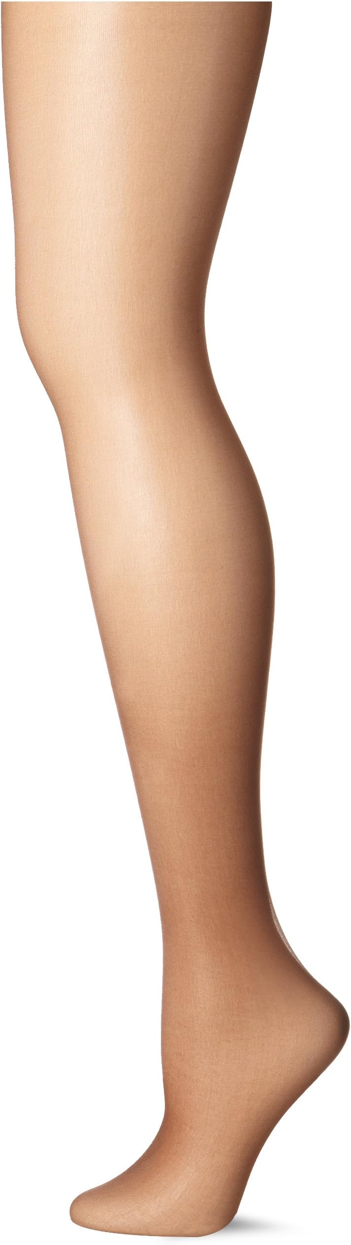 Hanes Silk Reflections Women's Ultra Sheer Thong Pantyhose with Run Resist
